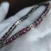 СЕРЕБРЯНЫЙ БРАСЛЕТ С РОДОЛИТ ГРАНАТОМ - Высокое качество. Доставка по Украине.