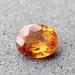 1.53Ct Натуральный Спессартин Гранат (Фанта гранат) 7*5.9мм овал Видео - Высокое качество. Доставка по Украине.