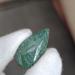 22.2Ct Натуральний моховий агат 28.8*16.6мм кабошон