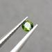 0.11CT Натуральний поліхромний зелений турмалін 3.25мм (круг)