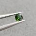 0.11CT Натуральний поліхромний зелений турмалін 3.25мм (круг)