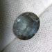 Рідкісний натуральний чорний Аквамарин хамелеон 3.85Ct 11.1*9.2мм