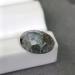 Рідкісний натуральний чорний Аквамарин хамелеон 3.85Ct 11.1*9.2мм