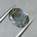 Рідкісний натуральний чорний Аквамарин хамелеон 3.85Ct 11.1*9.2мм