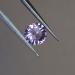 0.48Ct Уникальный полихромный лавандово-фиолетовый сапфир 5мм (Видео) - Высокое качество. Доставка по Украине.