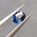 Голубой полихромный сапфир 0.24Ct