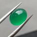 Оникс зелёный Зелёный камень овал кабошон 10*8