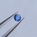 Голубой васильковый сапфир 0.2ct Сапфир васильковый 3.4мм
