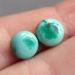 бирюза пара 8мм кабошон