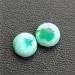 бирюза пара 8мм кабошон