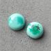 бирюза пара 8мм кабошон