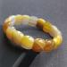 браслет из жёлтого агата браслет жёлтый агат