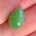 Хризопраз груша кабошон 
