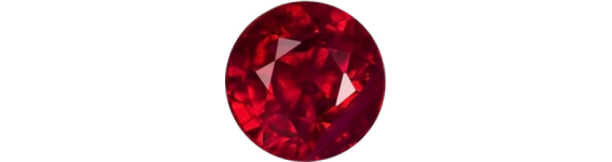 Камни красного цвета