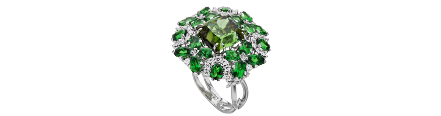 Серебряные кольца с камнями из Таиланда - купить недорого драгоценные камни и украшения в Украине.